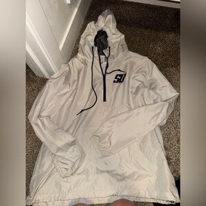 Large Light Tan Windbreaker
